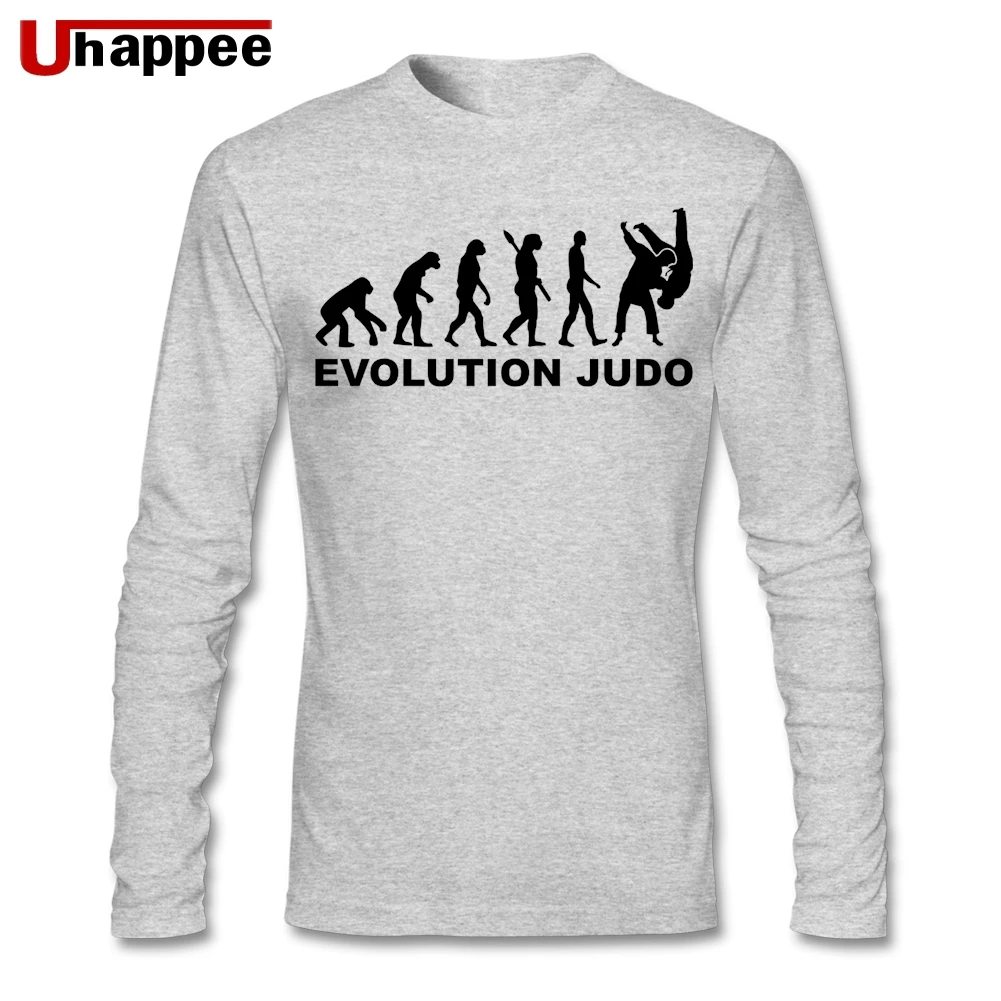 Хип хоп Evolution Judo футболка для мужчин на Хэллоуин Мужская Crewneck Повседневная с