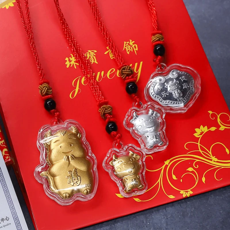 1 шт. 2021 год быка памятная монета китайский сувенир монеты без иностранных валют