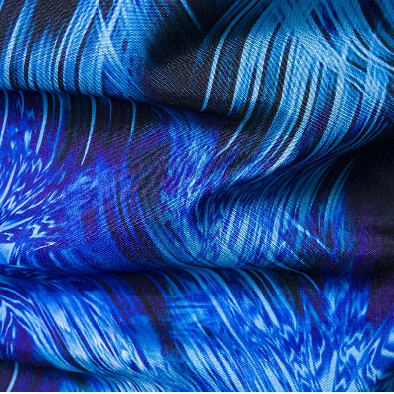 

Mens Clothing Long Sleeve 3D Print Floral Shirt Men Fashion Streetwear Casual Slim Fit Soft Fabric Social Camisas Masculina