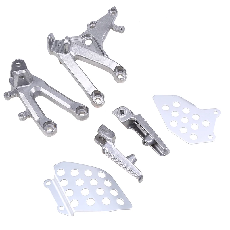 Серебряная подставка под ноги мотоцикла POSSBAY алюминиевая фотовспышка с