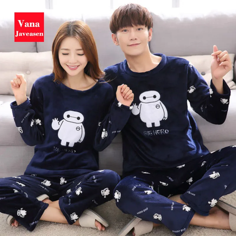 Vana Javeasen осень зима Коралловая бархатная пара пижам набор o-образным вырезом размера плюс домашний костюм Повседневная Женская одежда для сна ночная рубашка
