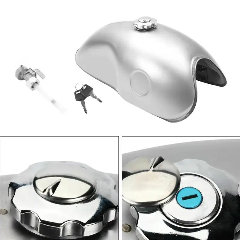 10 л 2 6 Гал Универсальный пользовательский ретро кафе гоночный мотоцикл топливный