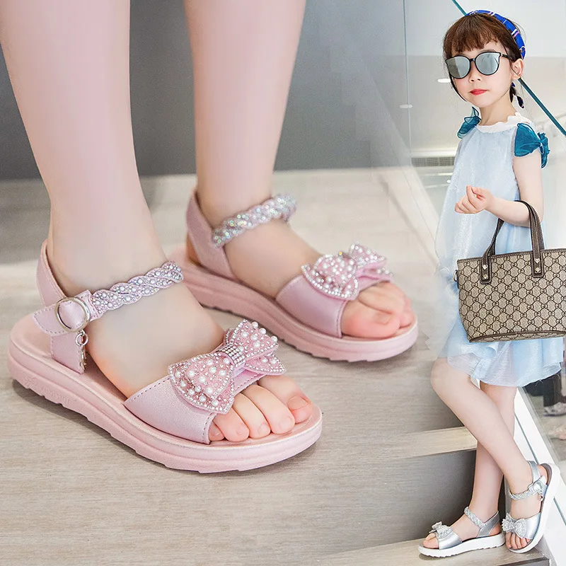 

Kids Shoes 2021 New Fashion Korean Summer Children's Shoes Soft Soled Beach Shoes Kids Shoes for Girl Sandals