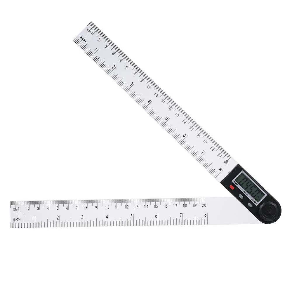 

0-200mm Multifunctional Digital LCD Display Angle Ruler 360° Electronic Goniometer Protractor Measuring Tool