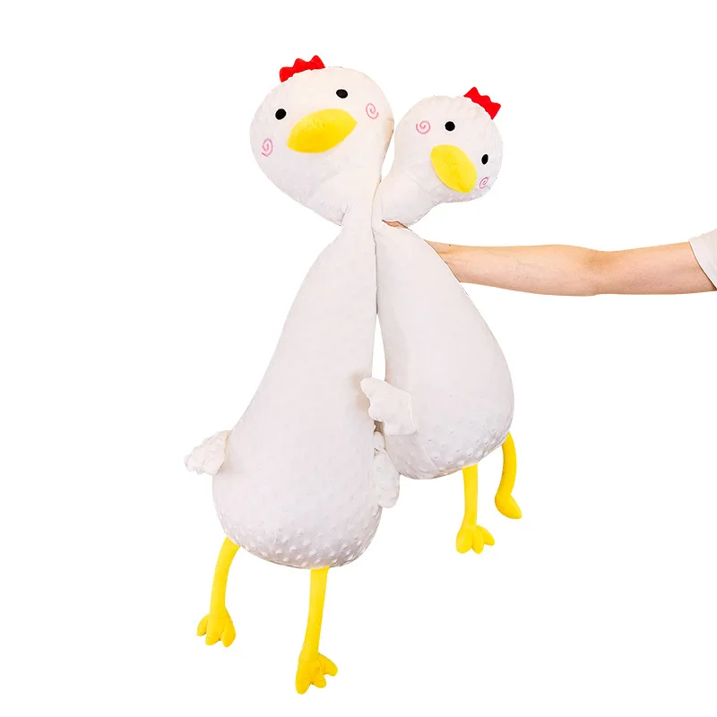 65-120 см Огромный Размер лежачие игрушки кавайное животное гусиный коврик подушка