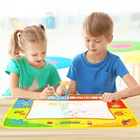 Волшебный тканевый коврик для рисования водой, 4 типа, коврик для рисования акварелью и ручкой, развивающие игрушки для детей