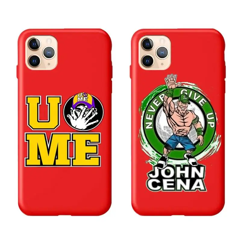 

Superstar John Cena Phone Case Soft Case For IPhone 12 11 Pro Max XS XR 8 7 6s Plus 11Pro 7Plus 8Plus
