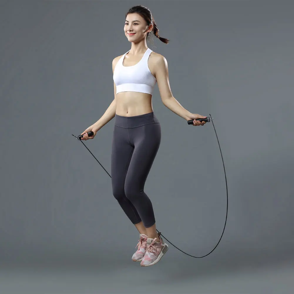

Double Wire Heavy Metal Block Skipping Exercise Sports for Health Skipping Jump Rope One-piece Bearing
