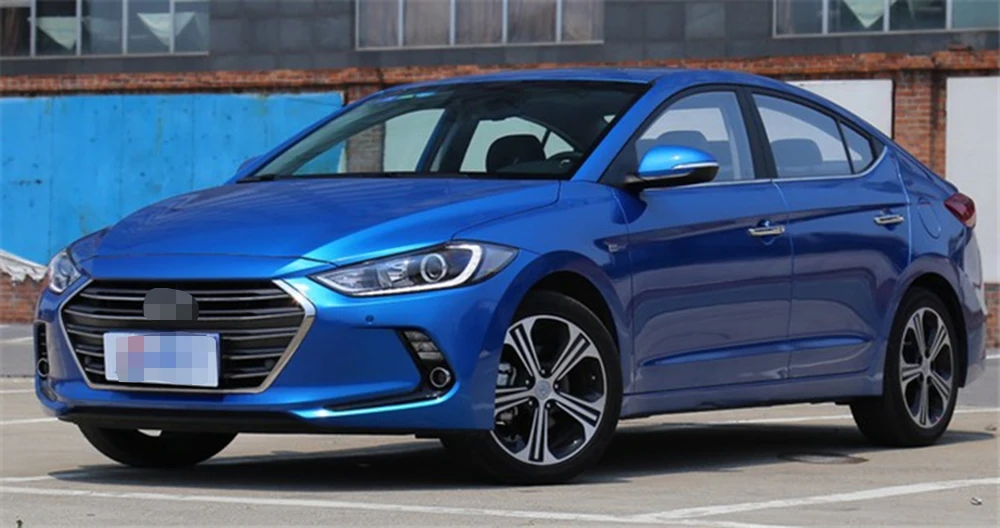 Для hyundai Elantra фары объектив автомобиля фары Крышка Замена прозрачное стекло Передняя Авто оболочка Крышка
