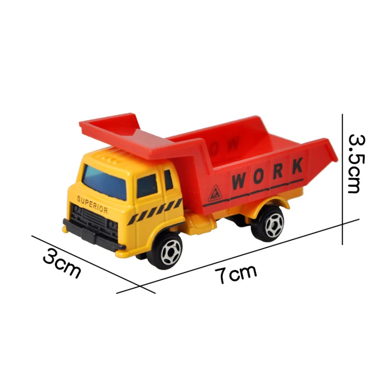 

1Pcs 1:72 Metal Engineering Truck Model Simulation Alloy Diecasts Vehicles Excavator Bulldozer Toys Gifts for Boys Children S003