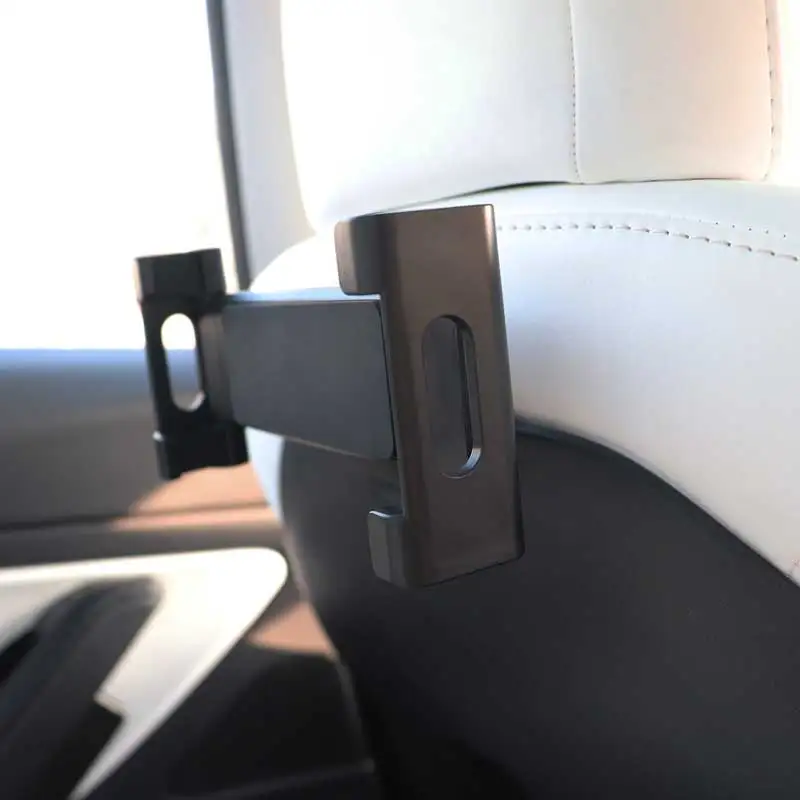 car back seat mobile phone pad holder cradle mount accessories for tesla model 3y three 2019 2021 car phone holder right left free global shipping