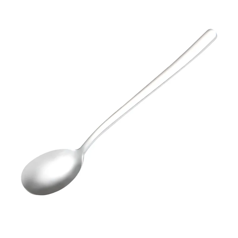 

stainless steel spoon Korean-style spoon portable tableware spoon creative coffee dessert spoon restaurant hotel communal spoon