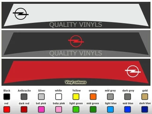 Для VAUXHALL OPEL ASTRA CORSA лобовое стекло автомобиля SUNSTRIPS графическая наклейка наклейки