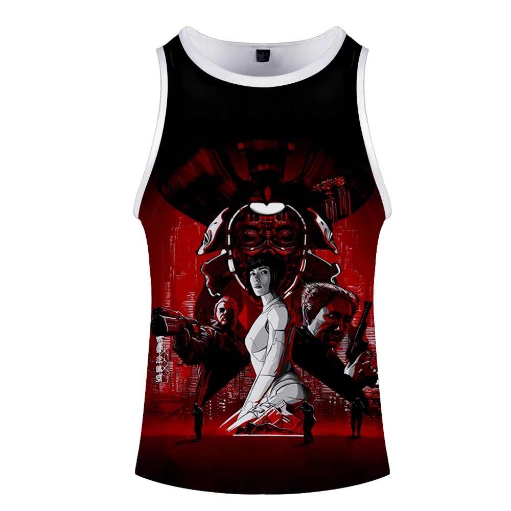 Новинка 2019 топы с 3D принтом Призрак в раковине для женщин/мужчин летний крутой