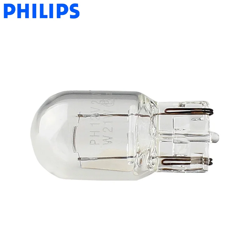 10 шт. Philips W21/5 Вт T20 7443 12 в 21/5 Премиум видение автомобиля оригинасветильник