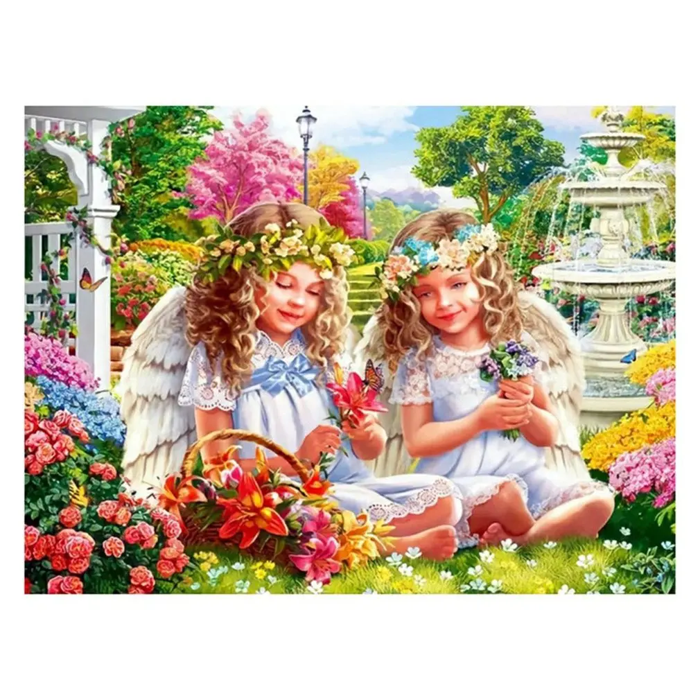 

Рождественская серия, круглая алмазная живопись, Полный алмаз, волшебный куб, алмазная живопись из смолы для любителей ручной работы