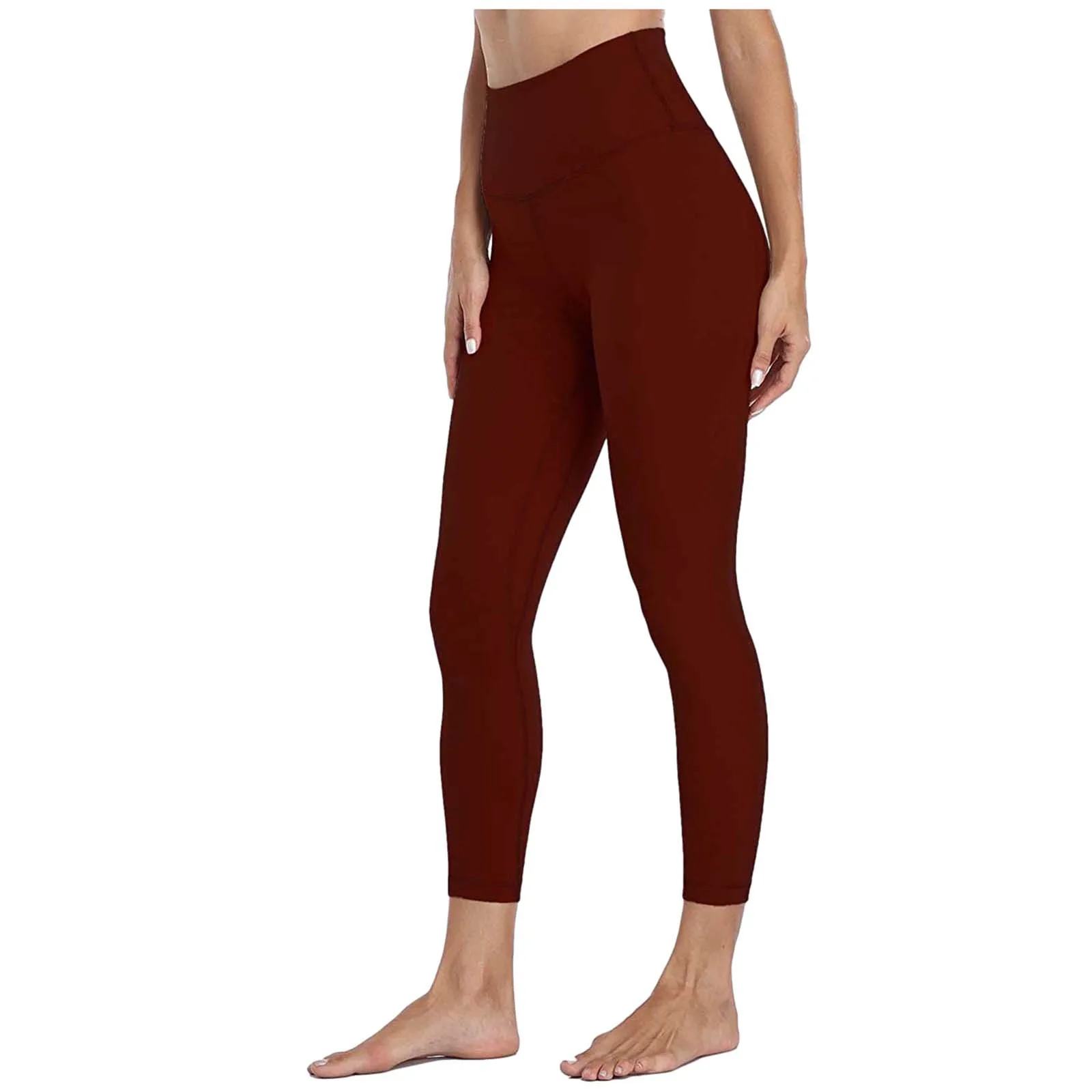 

High Waist Solid Leggings Fitness Sports Suits Gym Clothing Yo-ga Seamless Leggings Running Tight Gym Sports Active Pants New