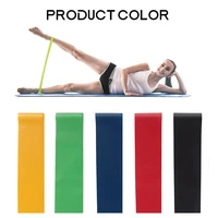 5 colors mini resistance expander elastic bands yoga for training fitness gym strength sport rubber crossfit workout equipment