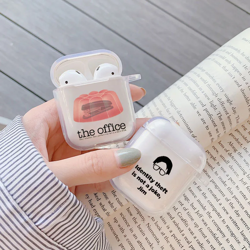 

Забавный чехол с изображением Майкла Скотта офиса Humor 5 для Airpod чехол для Airpods 2 1 чехол s Для Air pod прозрачный зеркальный чехол Fundas Coque