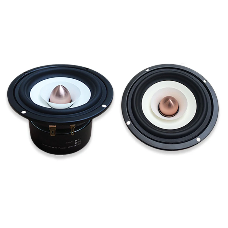 4 5 &quotдюймовый 4ohm 6ohm 8ohm 15W полный диапазон антимагнитных динамиков аудио стерео
