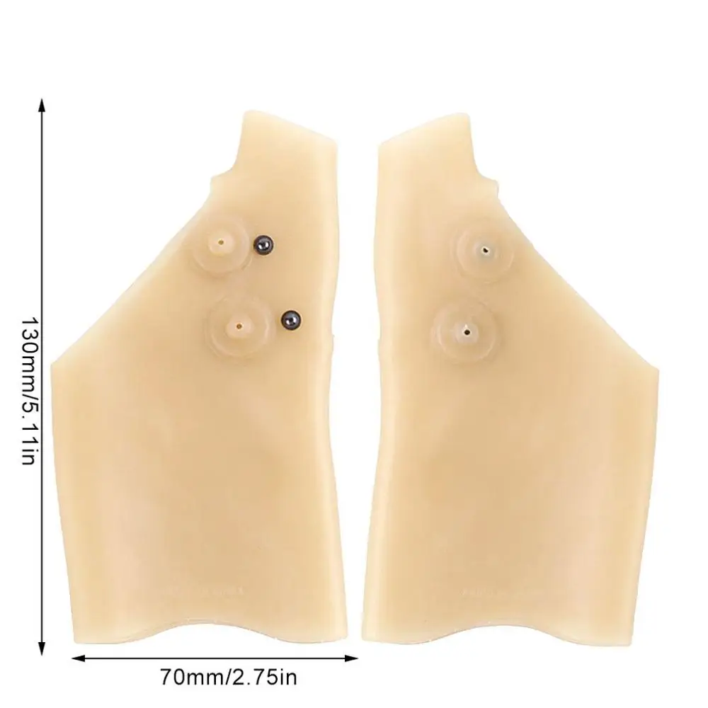 1 шт. практичные магнитные перчатки для мам и рук ухода за руками силиконовые