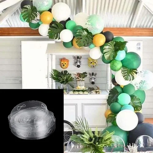 5 м воздушные шары Аксессуары Воздушный шар цепь ПВХ резиновый свадебный фон