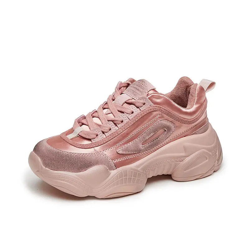 Женская обувь для бега красовки женские кроссовки 2019 Zapatillas Deportivas Mujer розовые |