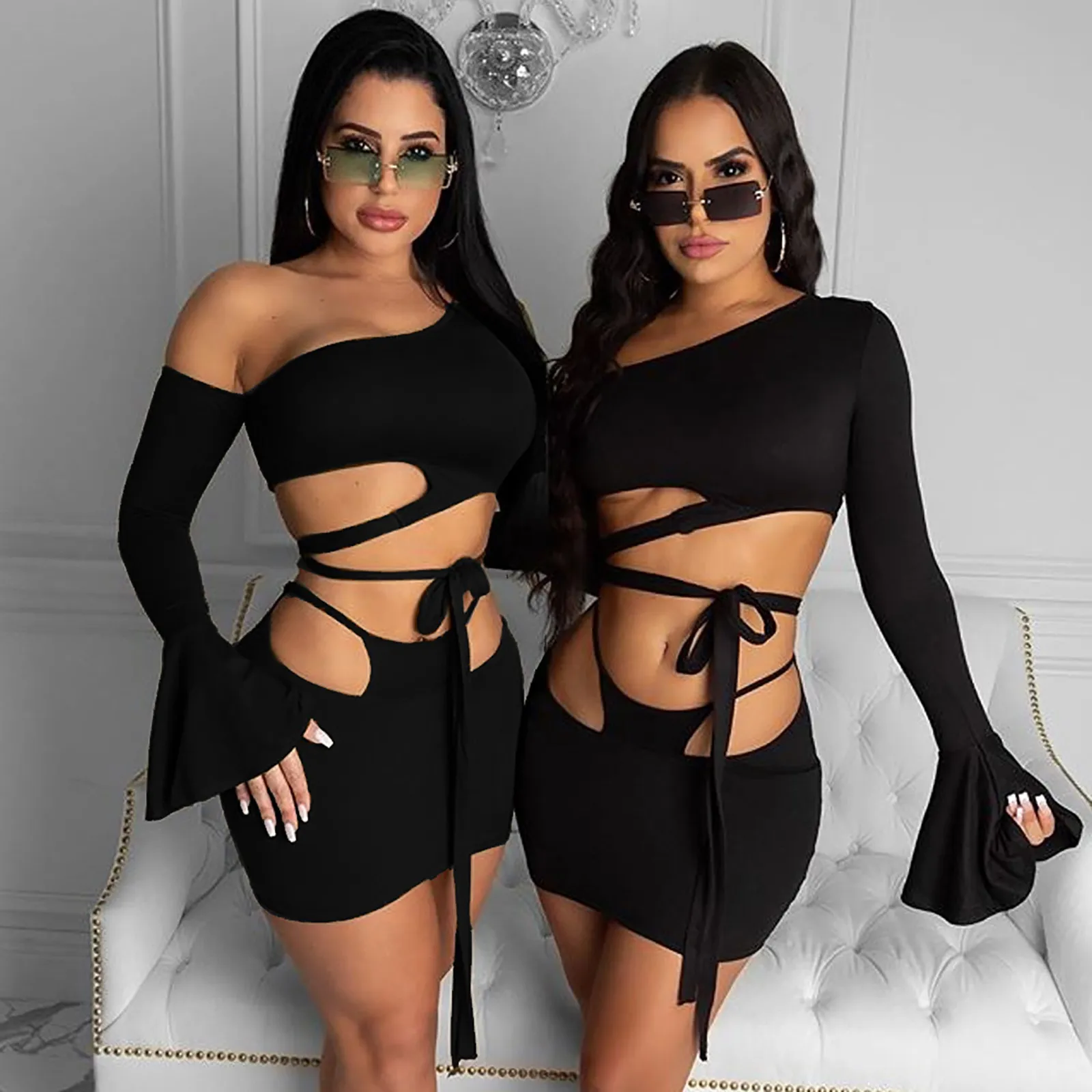 

Sexy Women Girl Plus Size Lingerie Corset Solid Color Underwear One Piece Pajama Babydoll Lace Bra Set G-string Panty Underwear