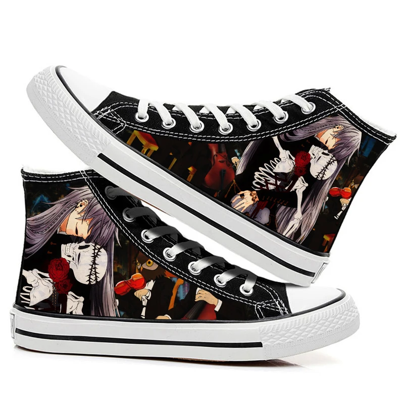 

Unisex Anime Black Butler Ciel Sebastian Casual Canvas Shoes Sneakers