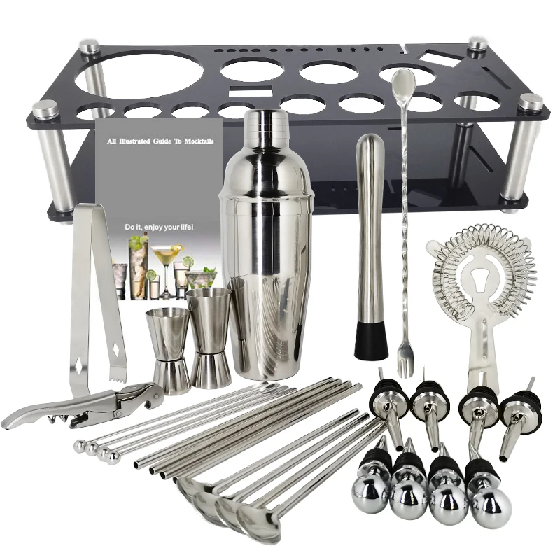 Набор шейкеров для коктейлей набор бармена шейкеры 1 30 штук бритвенный молоток