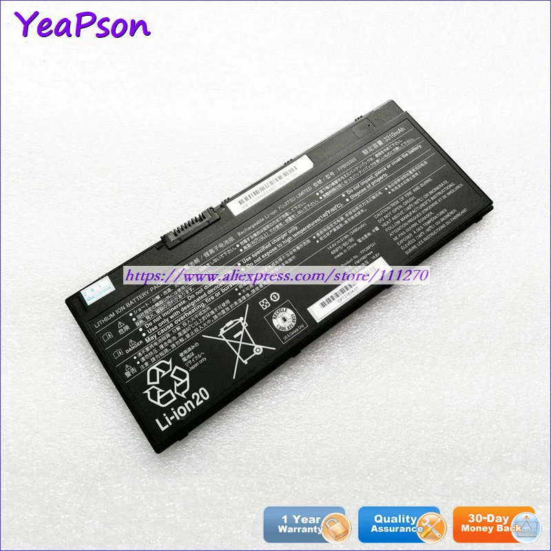 Аккумулятор Yeapson для ноутбука Fujitsu LifeBook E548 E558 T937 T938 U748 U757 U758 14 4 В 51Wh подлинный FPB0338S