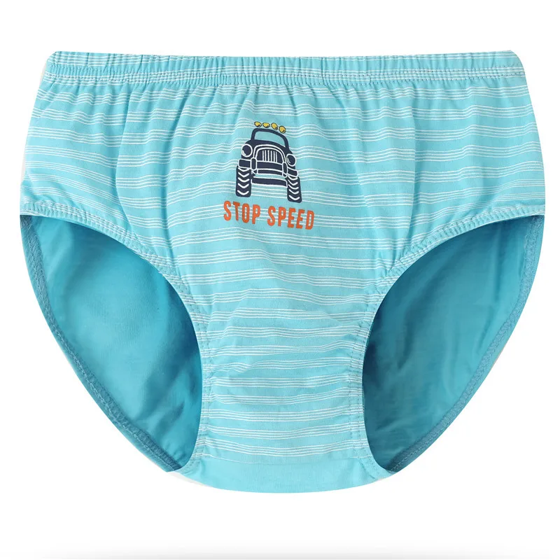 5 шт./корт. хлопковые трусы в полоску для мальчиков | Мать и ребенок