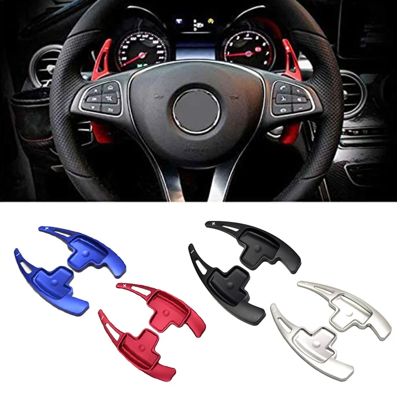 

Steering Wheel Paddle Shifter Extension For Mercedes Benz A B C E R V GLE GLS GLC GLE CLS Class Aluminum Shift Paddle Blade