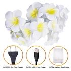 Светодиодная гирлянда с цветочным рисунком, 1,536 м