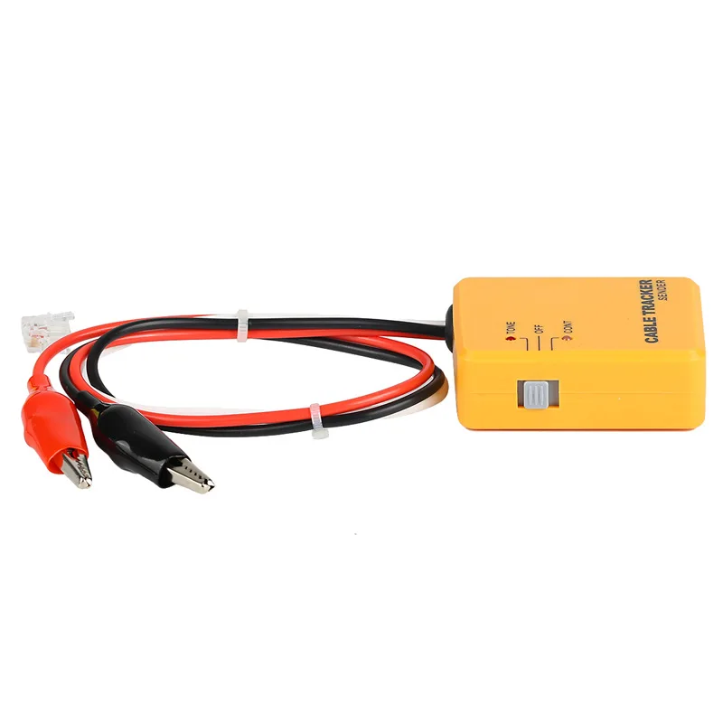 

Network Cable Tester, Portable Telephone Line Finder RJ11 Network Short Circuit Tester RJ11 Cable Tracke