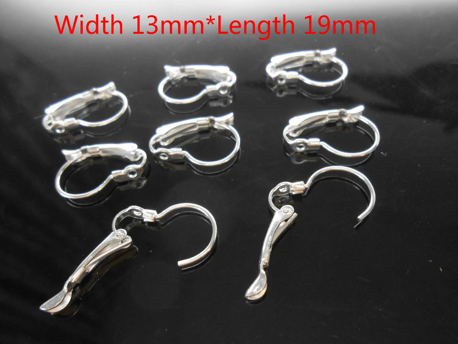 

13 мм * 19 мм 10/20/50 шт 925 пробы Серебряные ювелирные изделия, сделай сам, серьги Настройки аксессуары Gourd колено Форма Ювелирная фурнитура Компон...