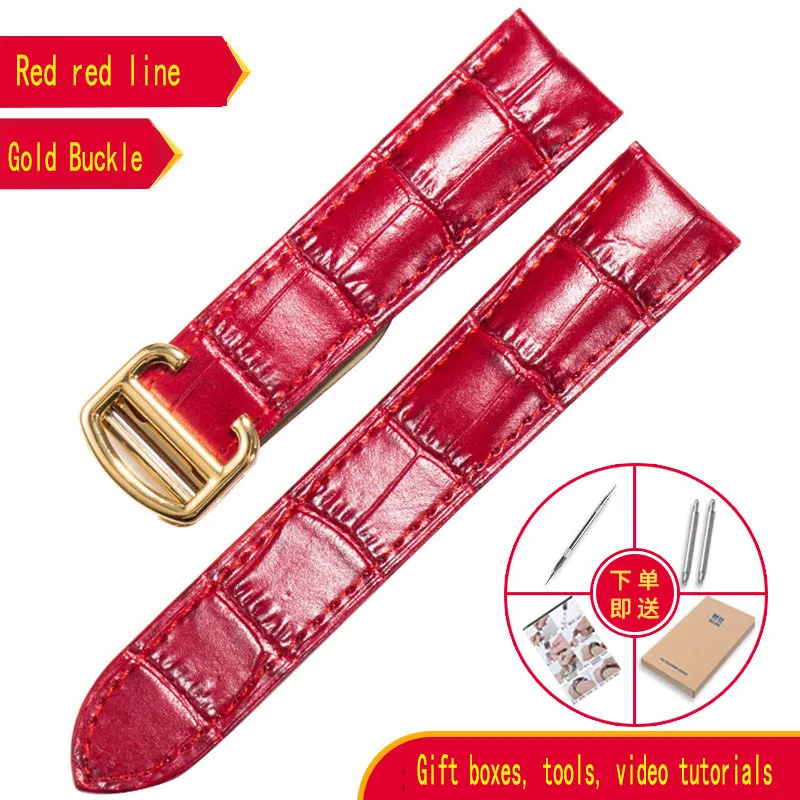 Cartire tank ремень мужской ремень из натуральной кожи Аксессуары Бабочка Кнопка Лондон SOLO серия - Цвет ремешка: red with gold