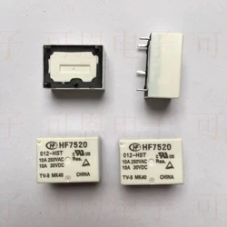 

20PCS/LOT relay HF7520-012-HST HF7520 012-HST HF7520012HST HF7520-012HST 012HST 12V 12VDC DC12V DIP4