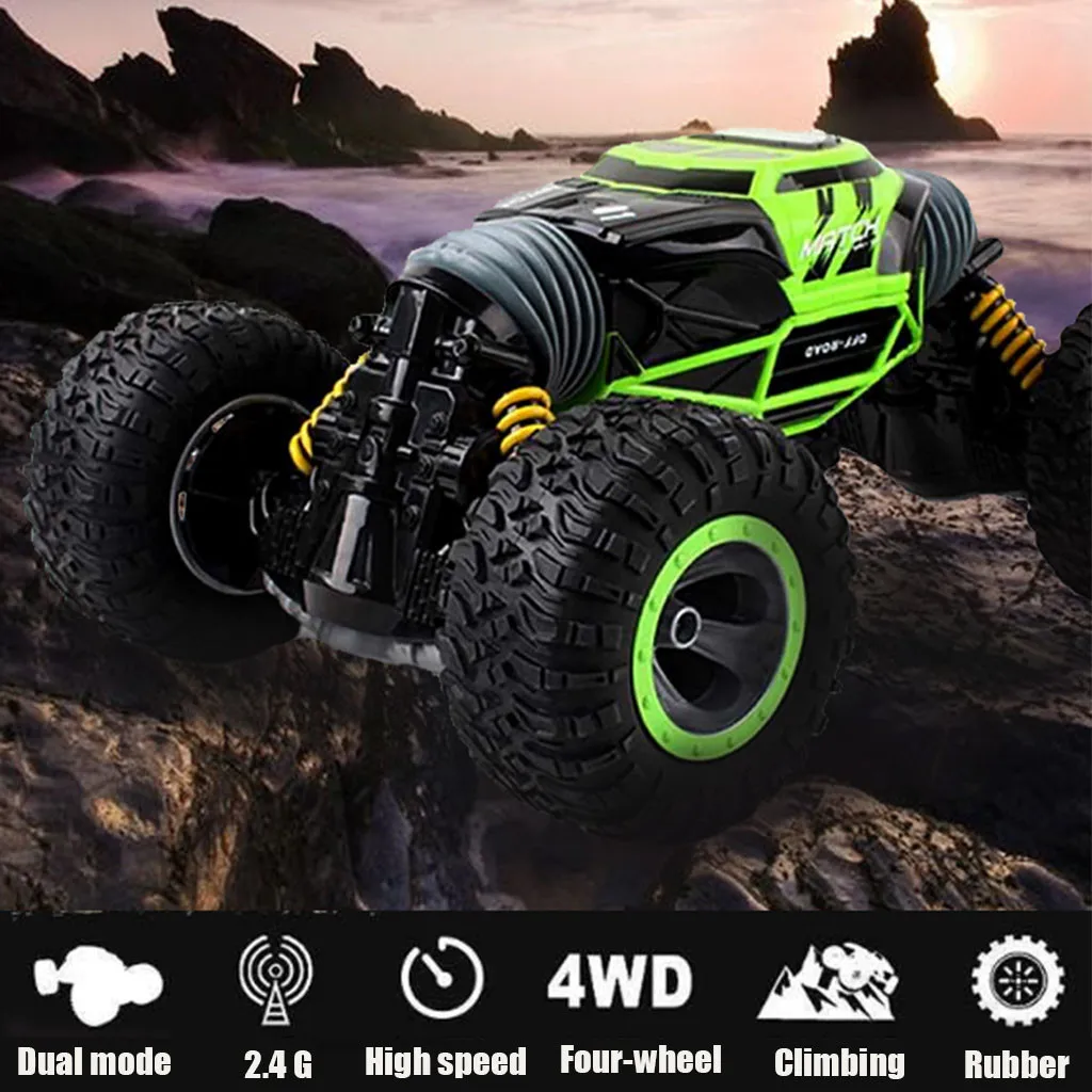 Радиоуправляемые светодиодные игрушки радиоуправляемая машина 2 4 Ghz 1/16 4WD