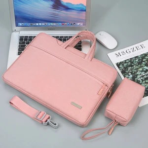laptop bag sleeve case 12 13 3 15 6 14 inch shoulder notebook bag for macbook air pro m1 lenovo dell huawei handbag briefcase free global shipping