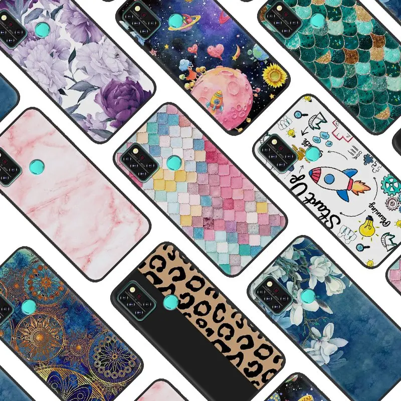 anti knock cute phone case for umidigi a9 proa9 pro 2021a9 max new arrival frosted cartoon full wrap tpu silicone new free global shipping