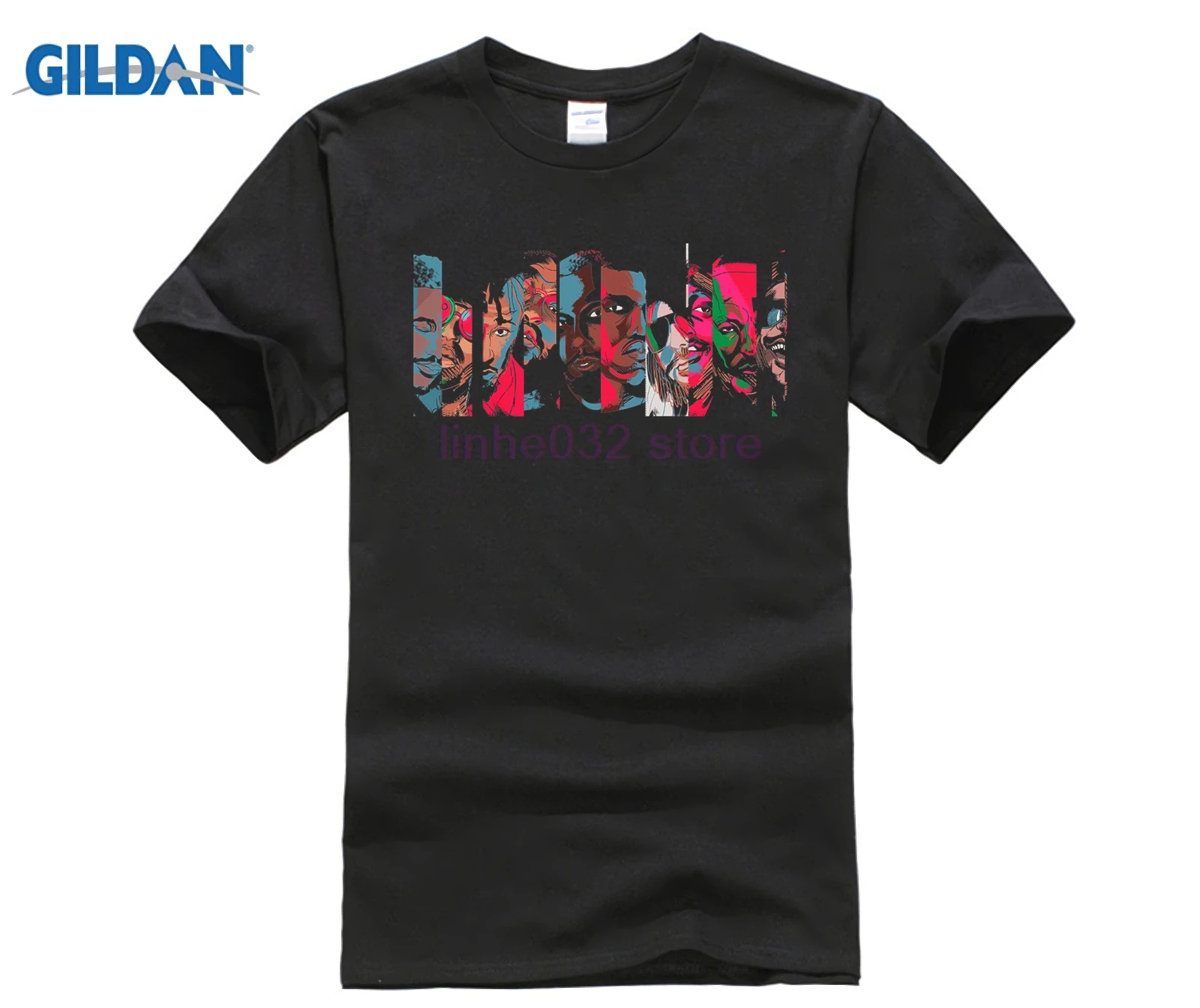 Модные облегающие хипстерские футболки с рукавом Biggie 2pac принтом знаменитого