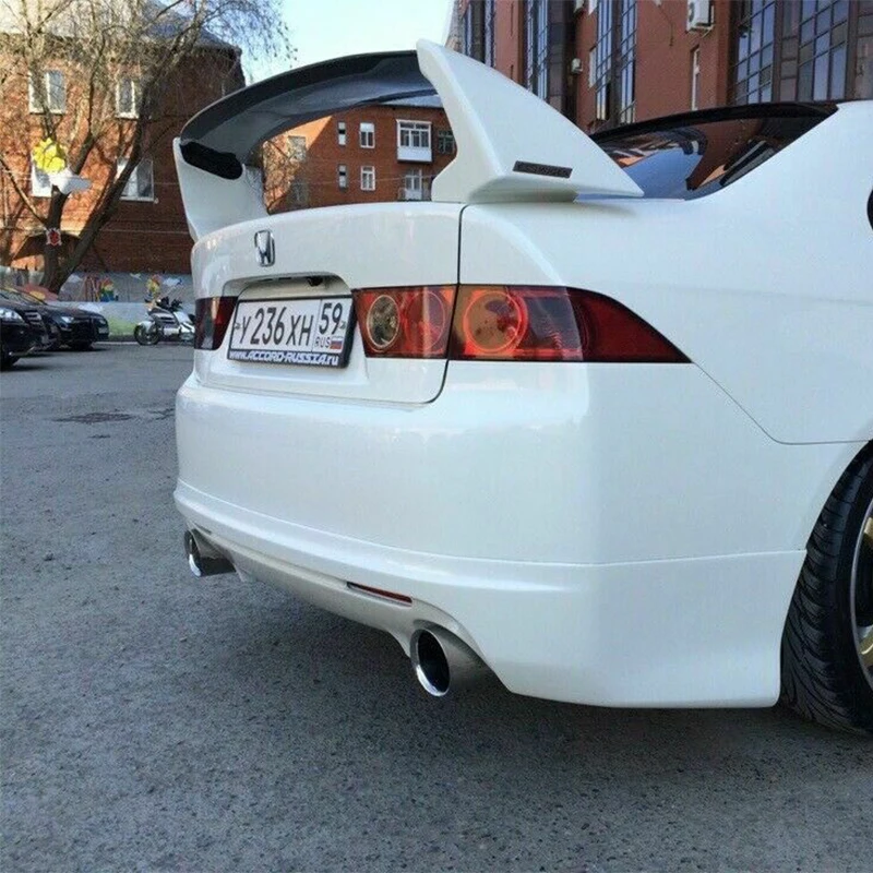 Новый дизайн спойлера ДЛЯ Honda Accord 2008-2013 FD2 спойлер глянцевый черный белый