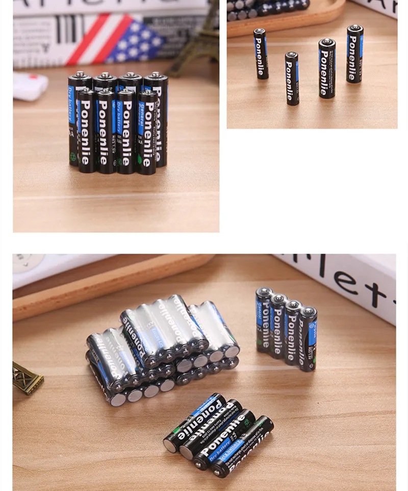 32pcs Carbon dry pilas aaa 1.5V Battery R03 R3C For Camera Calculator Alarm Clock Remote Control UM4 | Электроника