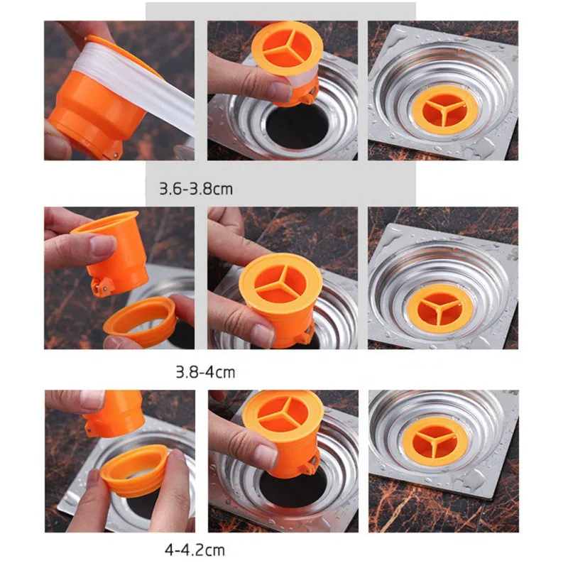 Слив для ванной комнаты слив раковины ситечко пробка с сифоном анти-запах