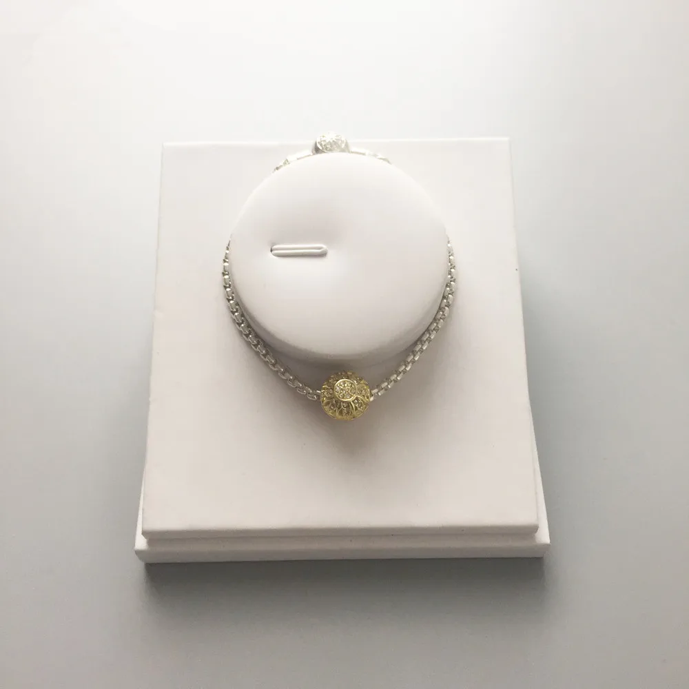 

Rose Gold Color CZ Sunshine Karma Beads Fit Bracelet Necklace, Thomas Style Sun Bead 925 Sterling Silver Ts Jewelry Accessories