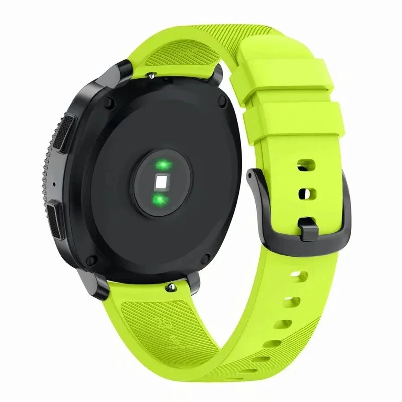 Силиконовый ремешок для Samsung Galaxy Watch Active Gear Amazfit GTR Huawei GT 2 2E GT2 GT2E 46 мм 20 22 аксессуары