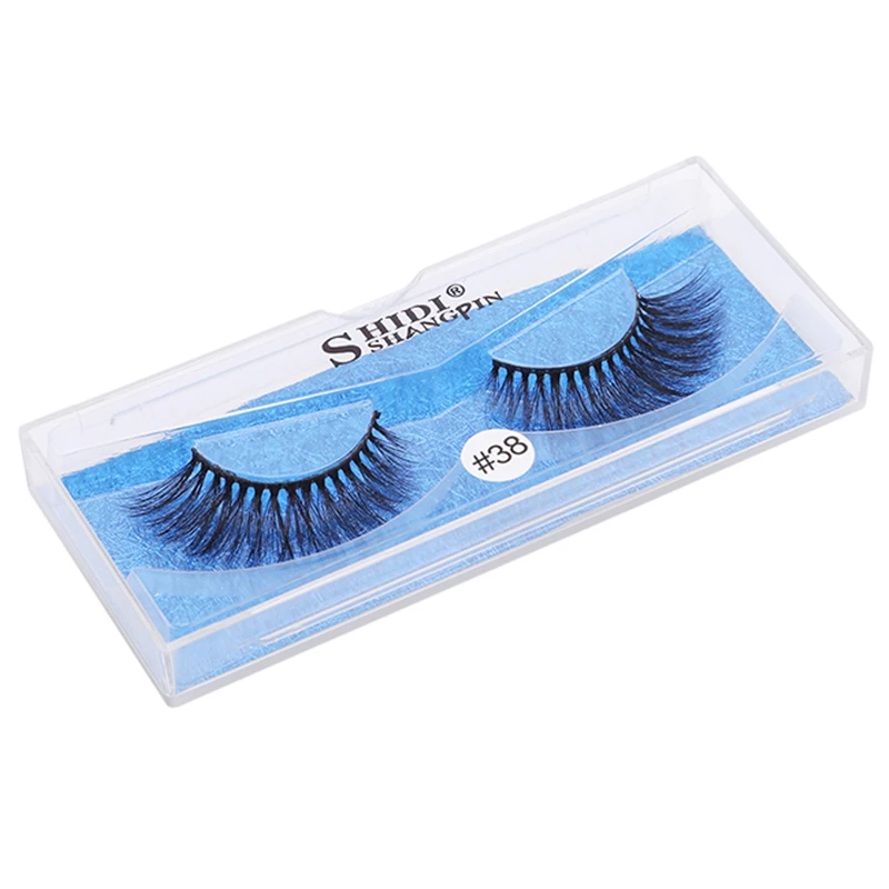 

1 коробка Новые поступления норковые ресницы ручной работы макияж натуральные длинные накладные ресницы 3D норковые ресницы