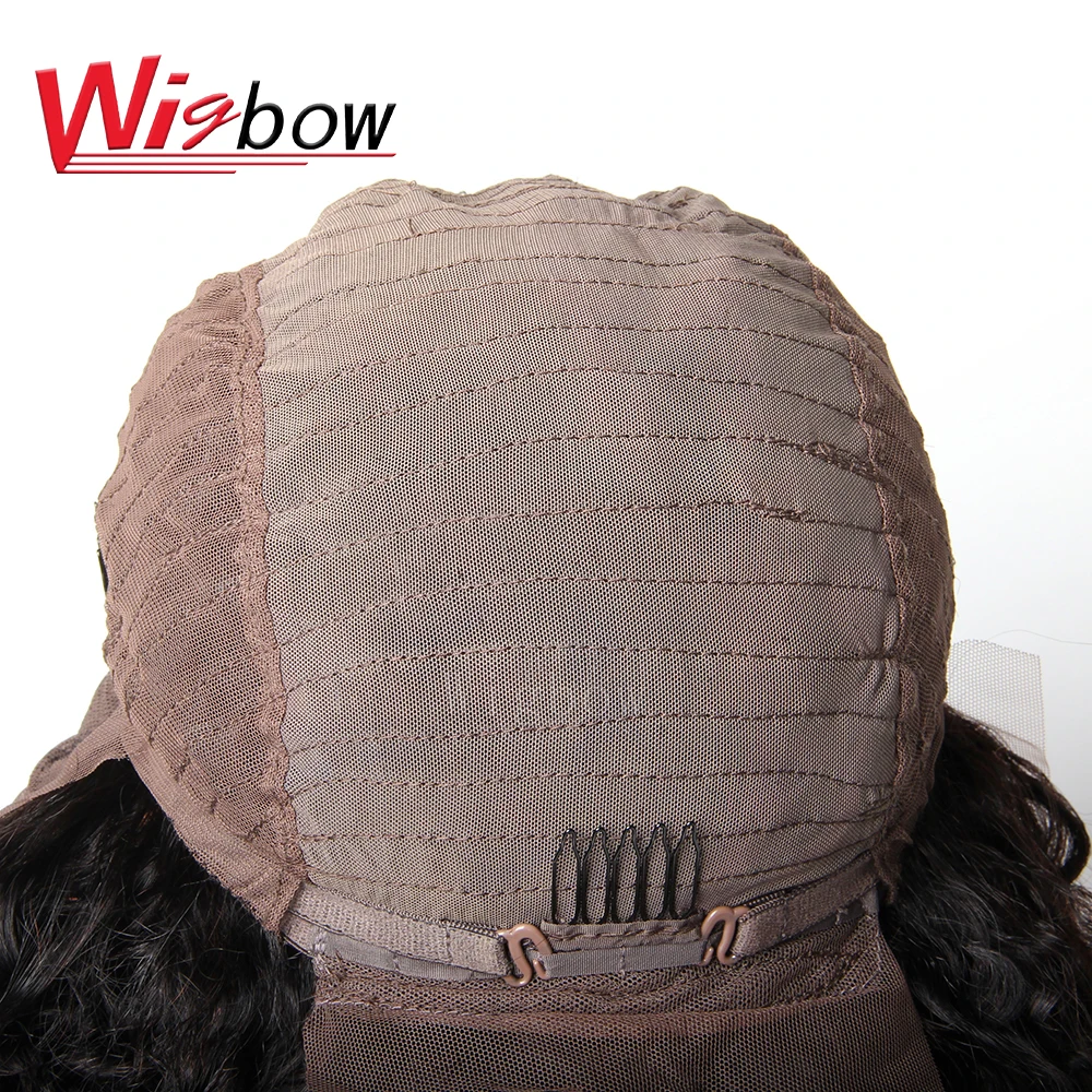 Волосы Wigbow OneCut Джерри вьющиеся 13*6 кружевные передние человеческие волосы