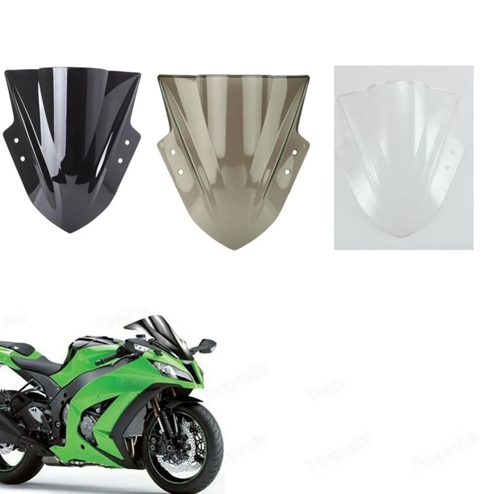 

Motorcycle ABS Plastic Windshield Windscreen For Kawasaki Ninja 300 2018-2019